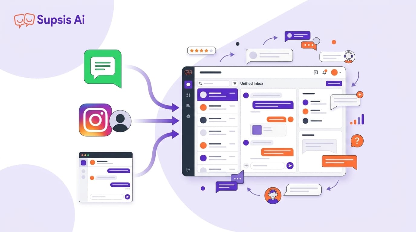 Çok Kanallı Müşteri Hizmetleri Nasıl Kurulur? WhatsApp, Instagram ve Web Sohbetini Tek Panelde Yönetme