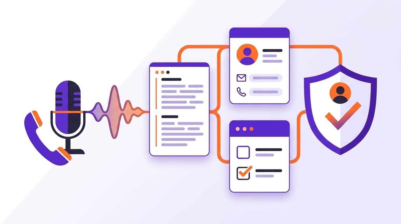 AI Ses Ajanı Çağrı Sonrası Ne Yapar? Transkript, Özet ve Otomatik Görev Akışı